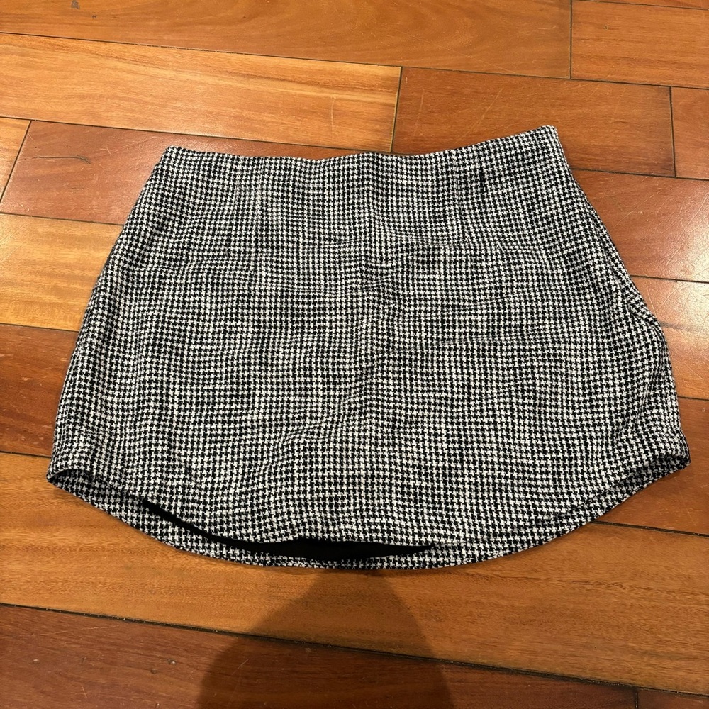 Checkered Skirt